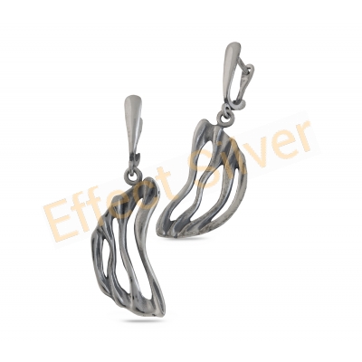 Earrings in Sterling Silver 