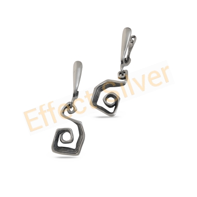 Handmade Earrings in Sterling Silver